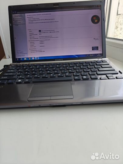 Ноутбук sony vgn-z11mrn