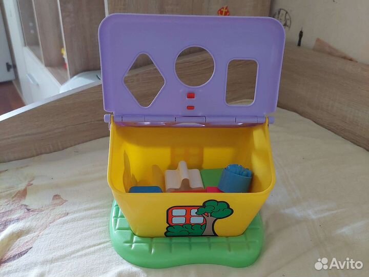 Неваляшка, пирамида, сортер