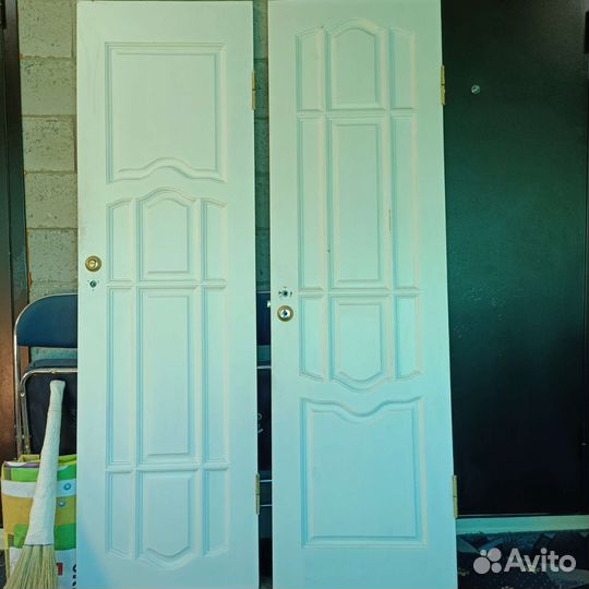 Дверь межкомнатная дерево 60200 2 шт, 80200 1 шт