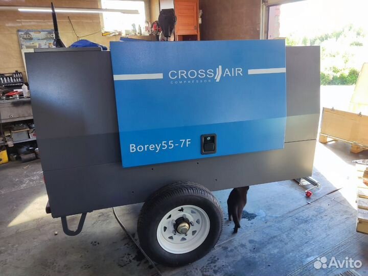 Дизельный компрессор crossair 7 бар