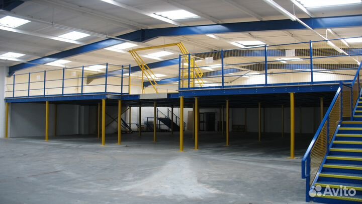 Мезонинные стеллажи