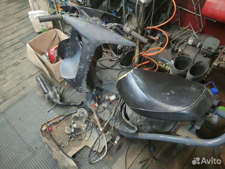 Запчасти на honda dio af 34