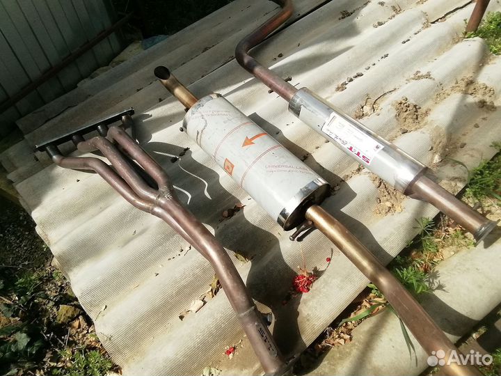 Выхлоп на весту STT