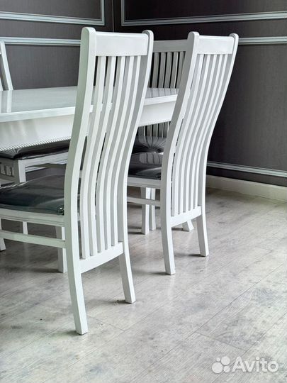 Комплект стол 6 стульев