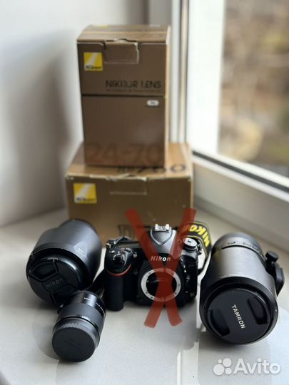 Объектив Tamron для nikon D750 70-200 mm F2.8