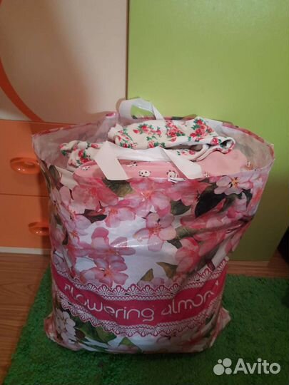 Огромный пакет вещей для девочки до 3 месяцев