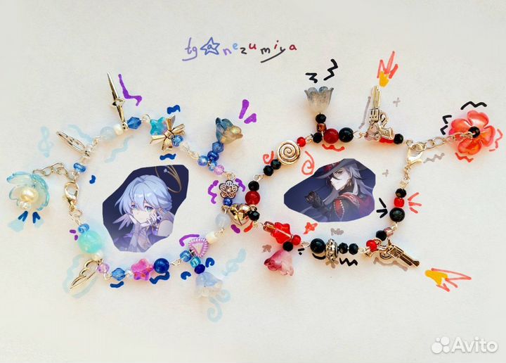 Браслеты/подвески ручной работы