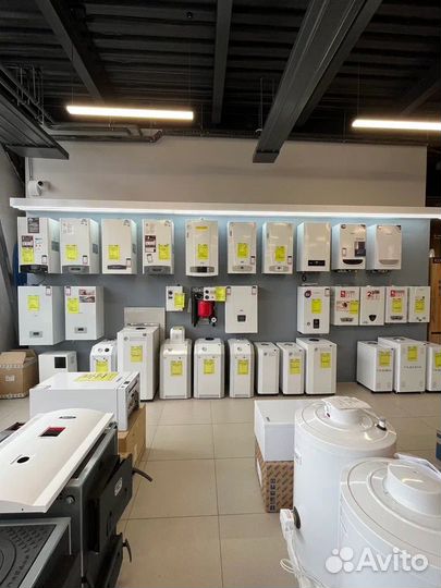 Газовый, электрический и твердотопливный котел