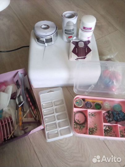 Набор для маникюра, все вместе