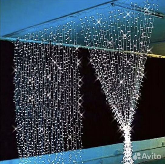 Гирлянда штора