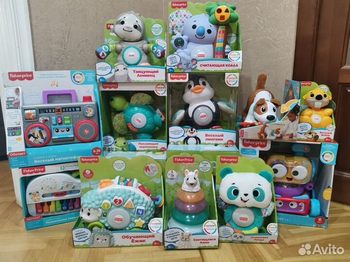 Развивающие игрушки Fisher Price Фишер Прайс