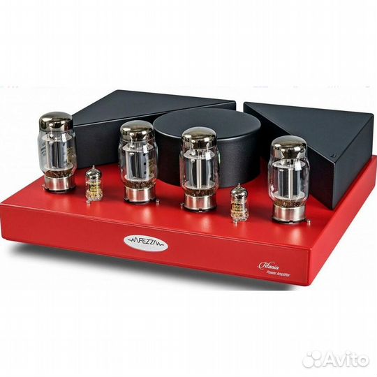 Fezz Audio Titania power amplifier Burning red