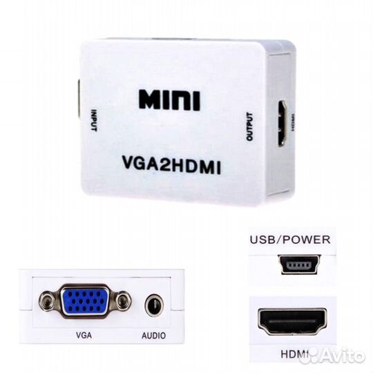 Адаптер VGA - hdmi