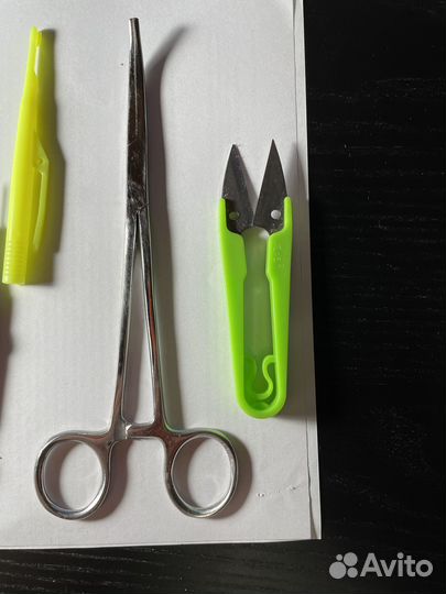 Зевник Экстрактор Корнцанг Ножницы для рыбалки