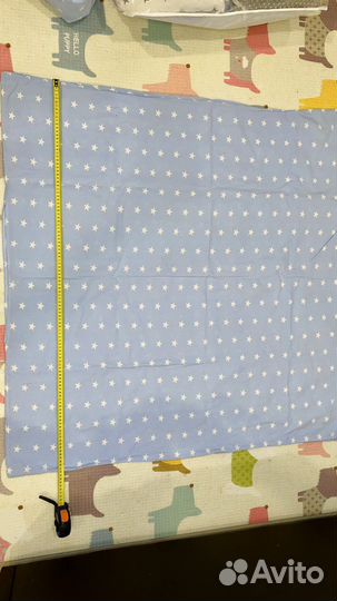 Подушки бортики в детскую кроватку