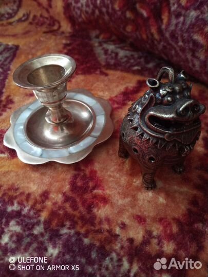 Подсвечник и бахурница