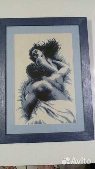 Вышитая крестиком картина