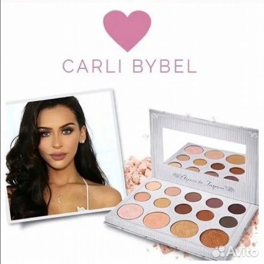 Палетка теней BH x Carly Babel