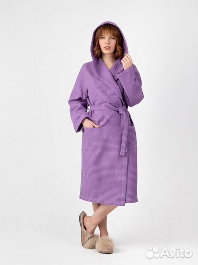 Новый Вафельный халат