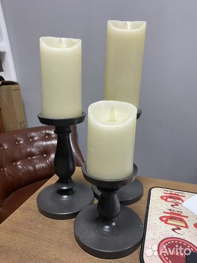 Подсвечники 3 шт