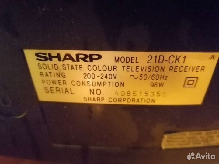 Телевизор Sharp 21D-CK1