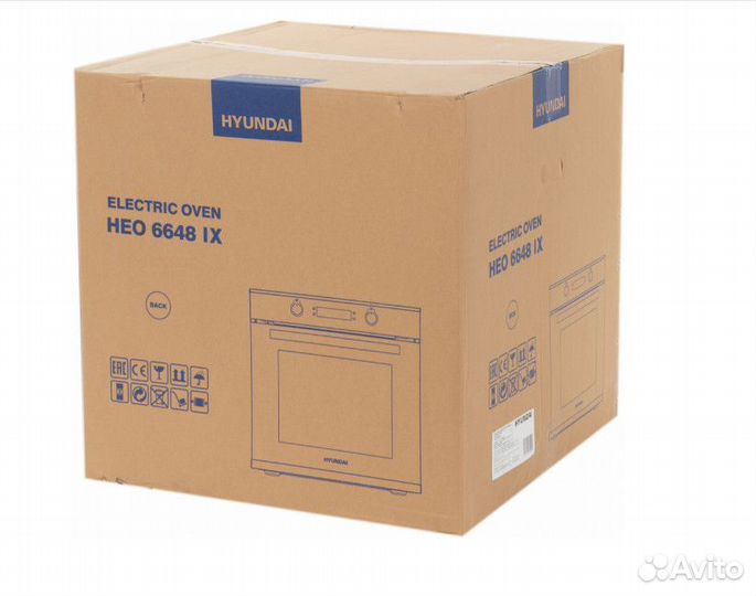 Духовой шкаф Hyundai HEO 6648 IX