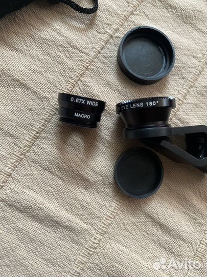 Макролинза для телефона новая