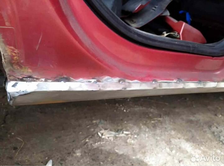 Пороги для Chevrolet Niva 1998-2020 (21236)