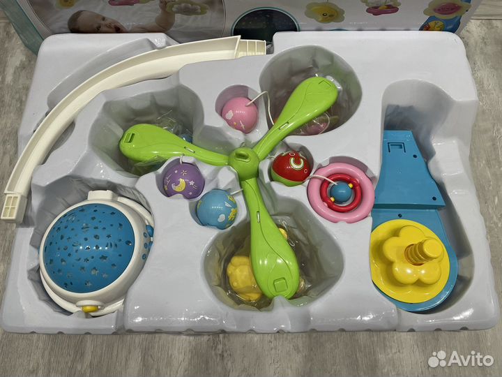 Мобиль с проектором на кроватку