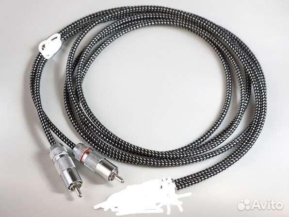 Oyaide hpsc-35R 2*1.25метра Rodium rca