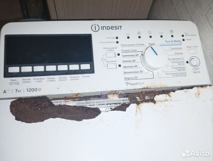 Стиральная машина Indesit BTW E71253P вертикальная