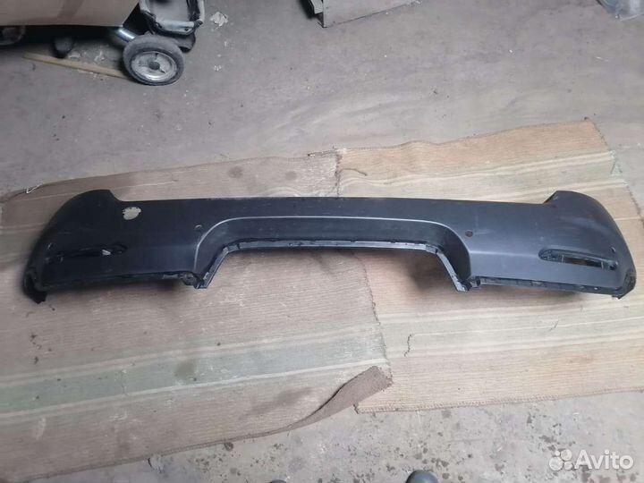 Накладка на задний бампер kia soul