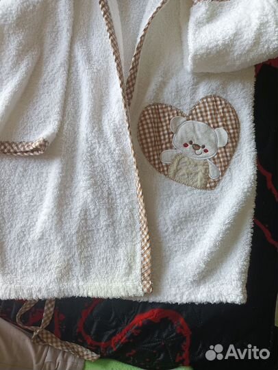 Детский махровый халат 92