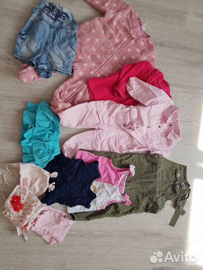 Вещи пакетом на девочку