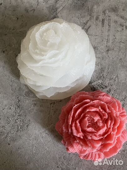 Молд силиконовый Пион