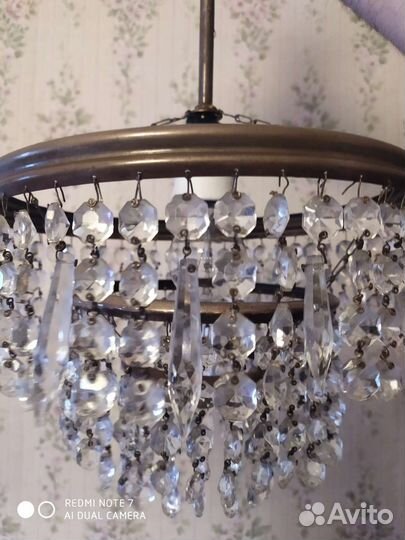 Хрустальная люстра СССР