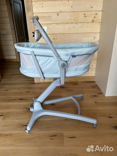 Колыбель-стульчик -шезлонг Chicco baby hug 4в1 air