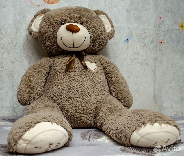 Мягкая игрушка большой плюшевый медведь 150 см