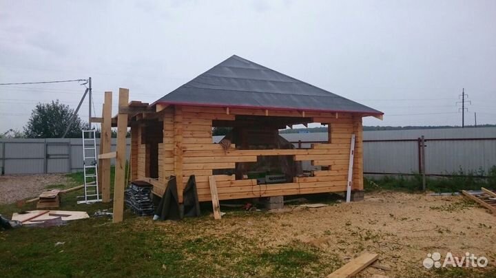 Подъём деревянных домов, бань