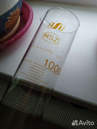 Цилиндр мензурка стеклянные