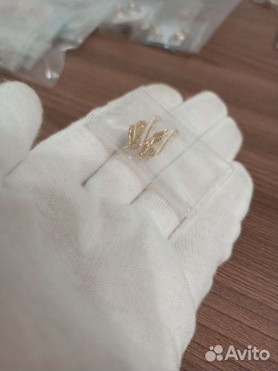 Серьги медицинский сплав, ассортимент