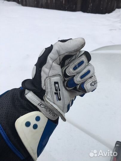 Мото перчатки alpinestars gp pro