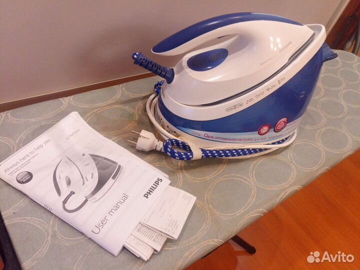 Паровой утюг Philips, парогенератор