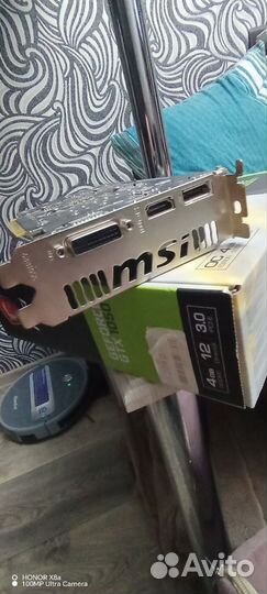 Видеокарта gtx 1050 ti msi