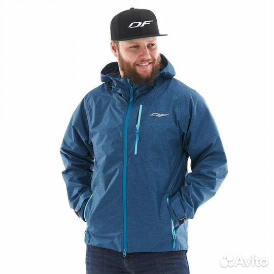 Куртка DF team Blue-Melange 2023