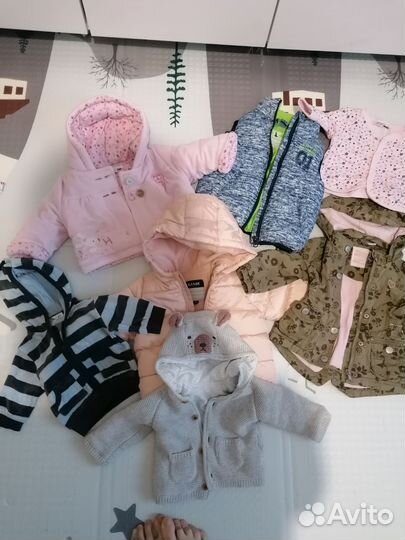 Детские вещи пакетом от 0 до года