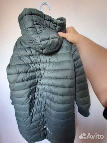 Куртка детская 110 демисезонная удлинённая