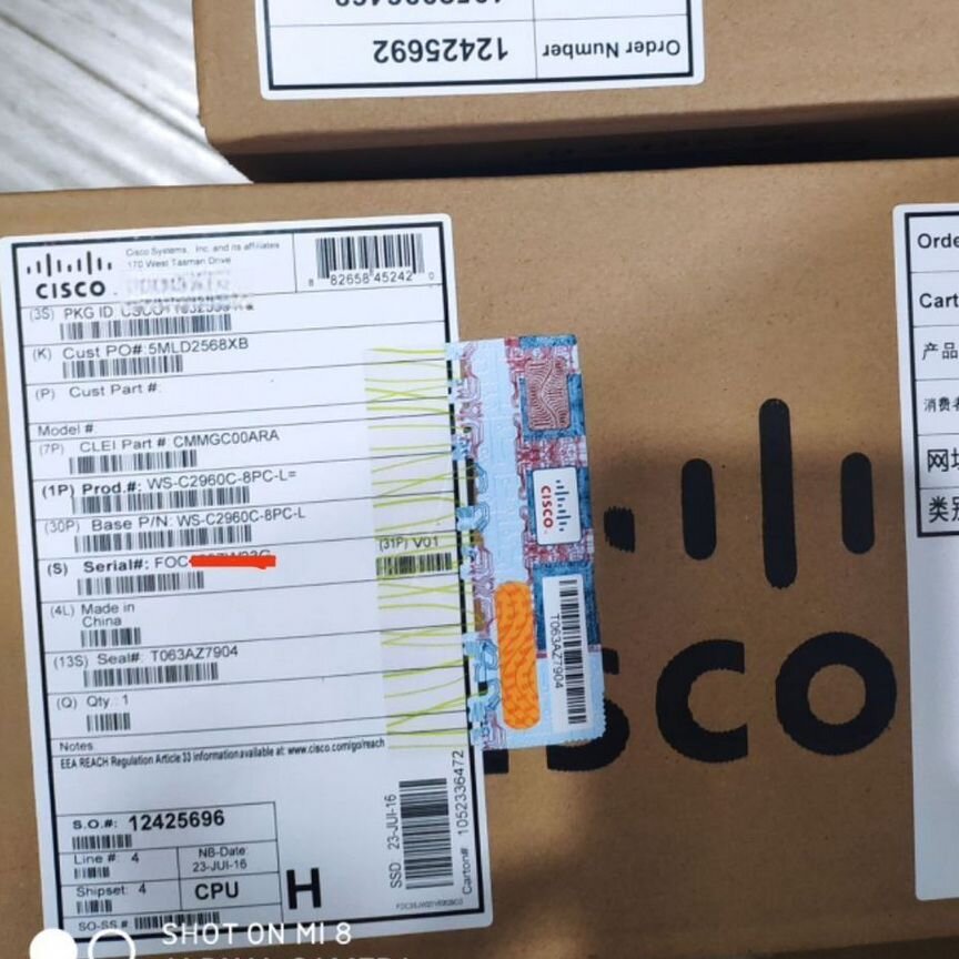 [WS-C2960C-8PC-L] Нулячие Cisco Ws-C2960c-8pc-L