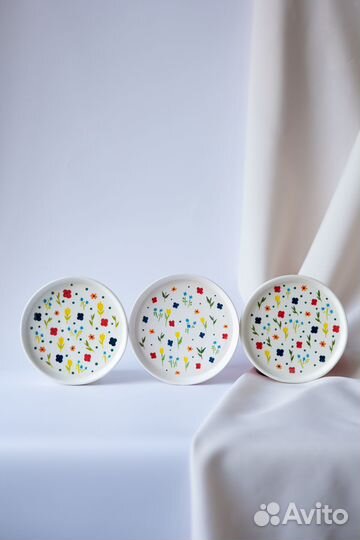 Посуда ручной работы из полуфарфора