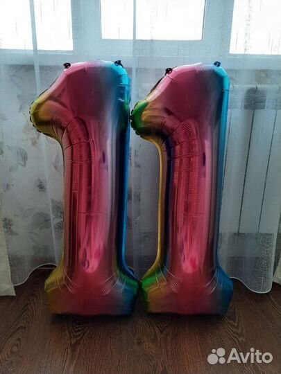 Воздушные шары цифры